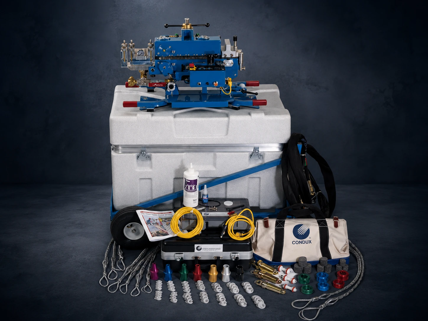 Condux Gulfstream 400 fiber optic cable blower